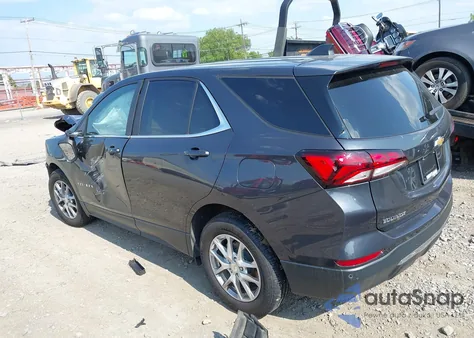 2023 Chevrolet Equinox Awd Lt из США, поврежденный, VIN 3GNAXUEG8PS137498